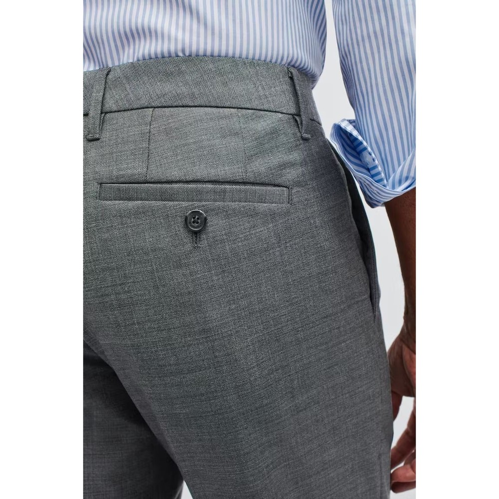Bonobos Washable Wool Dress Pants Trousers CHARCOAL GREY 30 x 32 Athletic Fit - Picture 6 of 7